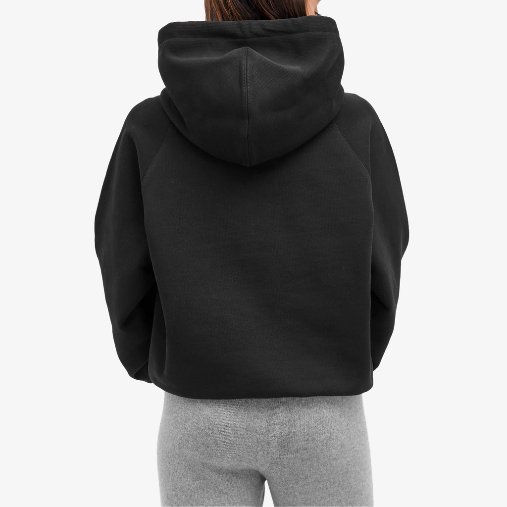 AMI Paris Logo Hoodie Black